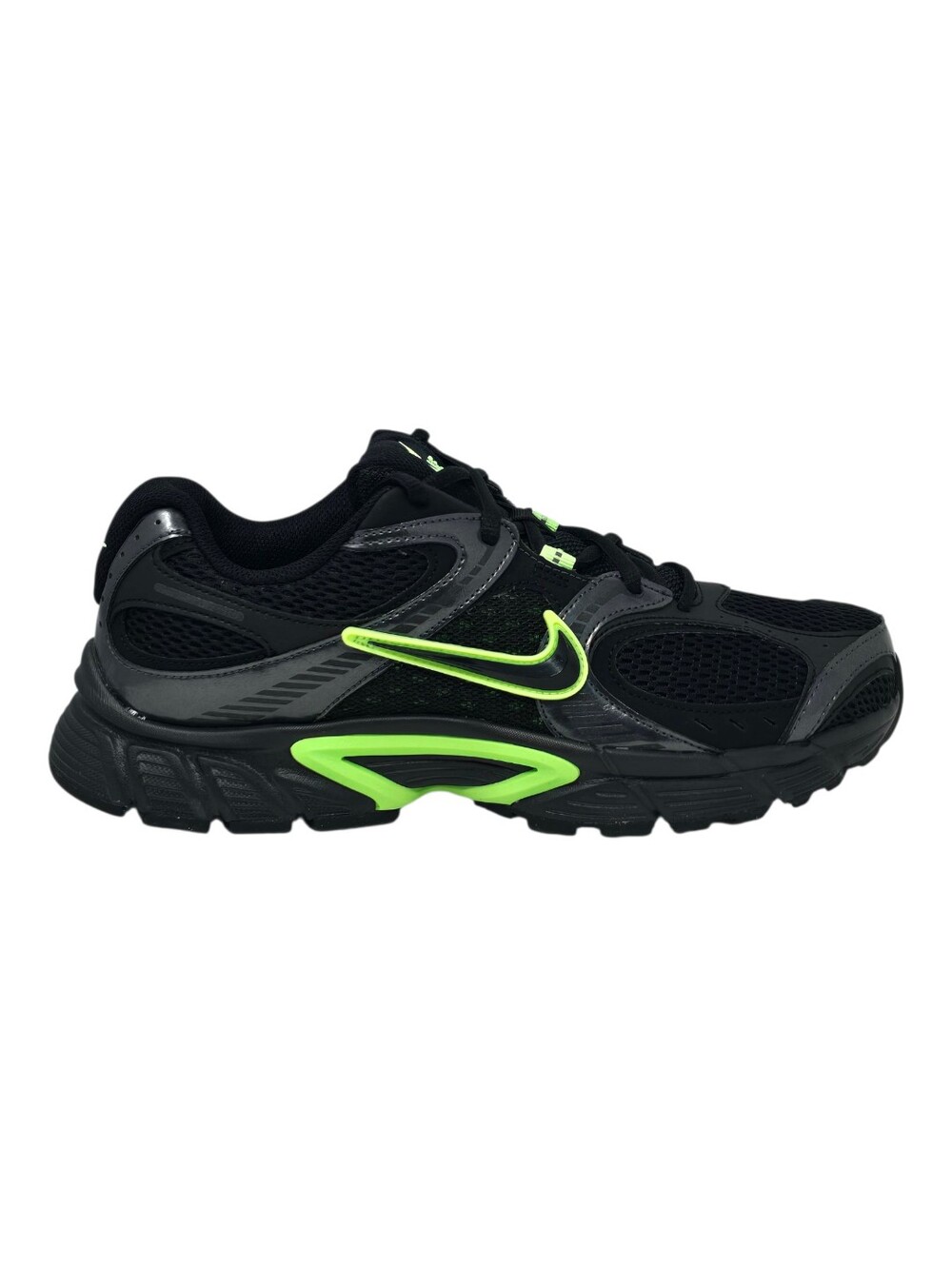 Men’s Nike V5 Abrasion Resistant Running Shoes Black Green HJ5228-005 Size 9.5